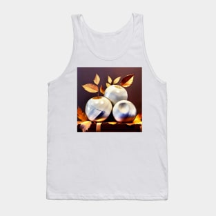 Sculptured Apple Still Life Tank Top